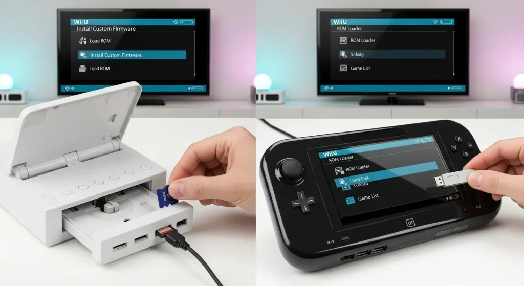 Installing and Loading ROMs on Wii and Wii U Hardware