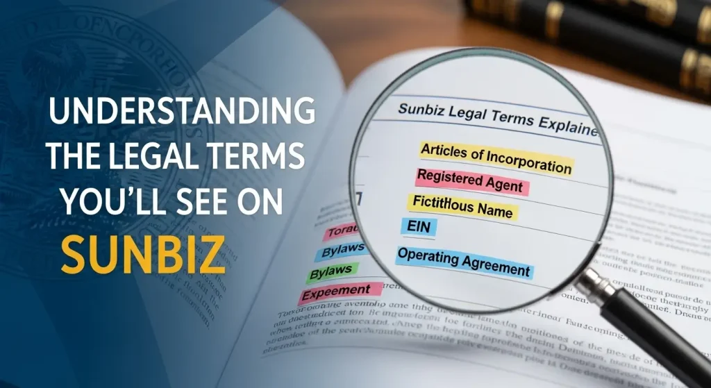 Understanding the Legal Terms You’ll See on Sunbiz