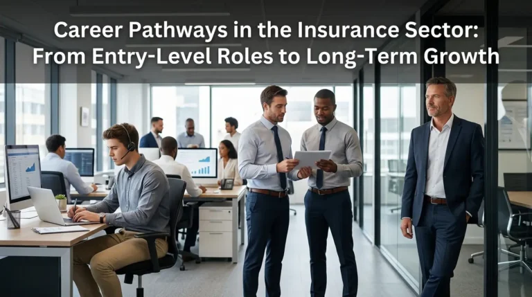 Career Pathways in the Insurance Sector: From Entry-Level Roles to Long-Term Growth