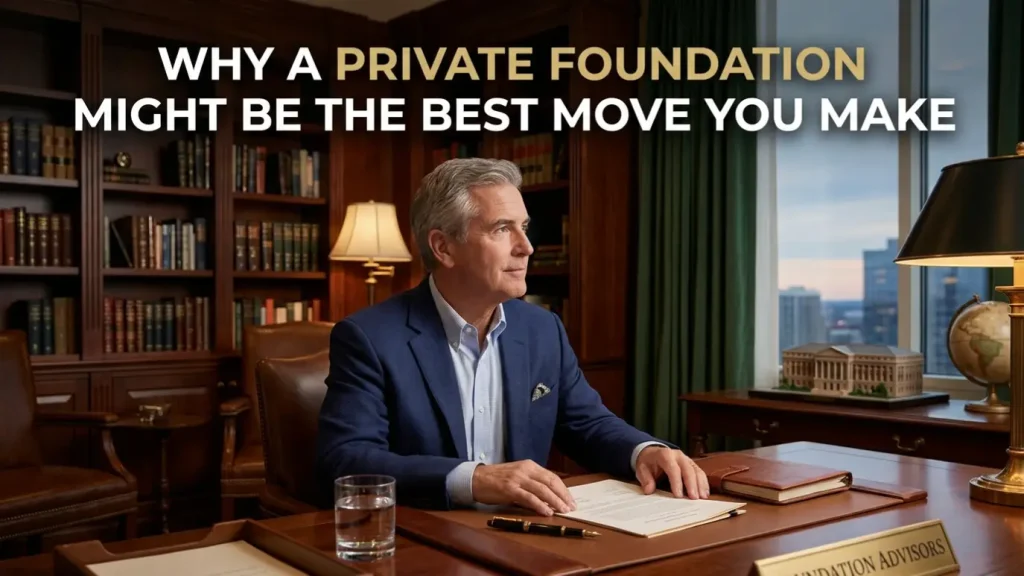 Why a Private Foundation Might Be the Best Move You Make